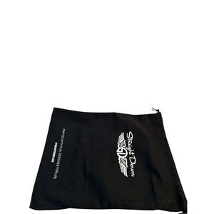 Straight Down Black‎ Golf Shoe travel bag new 16"x12"